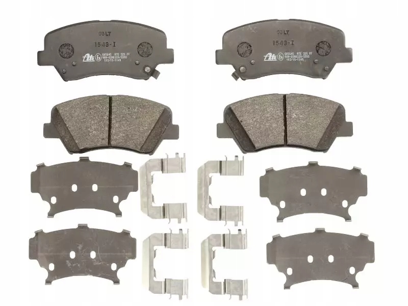 фото №4, Ate тормозные диски+ тормозные колодки перед hyundai i30 ii 280mm