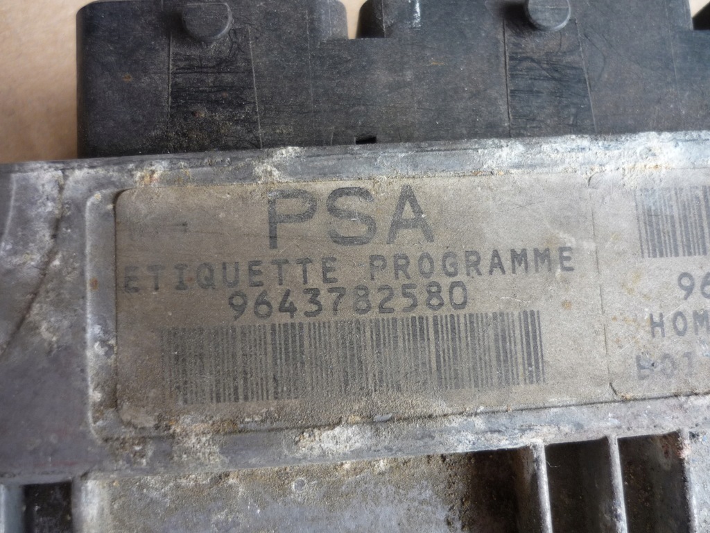 фото №4, Блок управления двигателя peugeot partner 9643782580