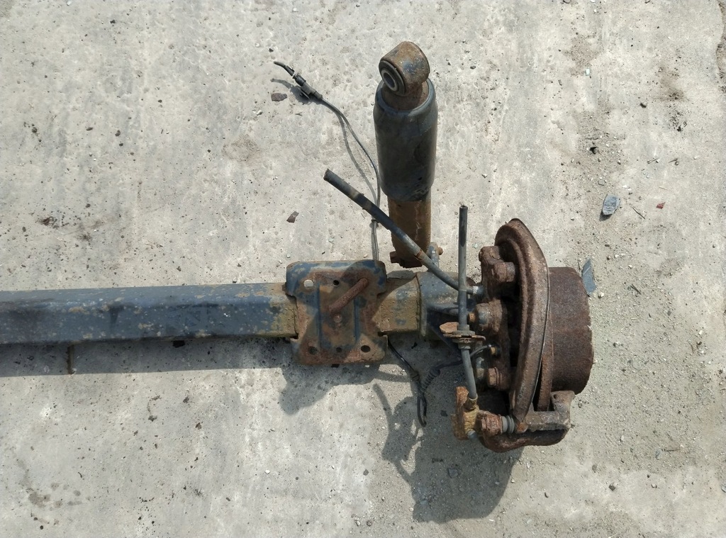 фото №4, Балка задняя oś задняя fiat ducato iii