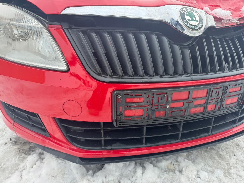 фото №7, Skoda fabia ii lift бампер перед передний lf3k