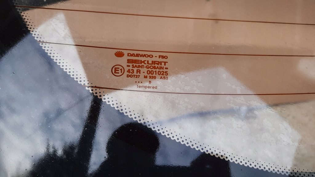 фото №3, Скло задня daewoo lanos 99r hb