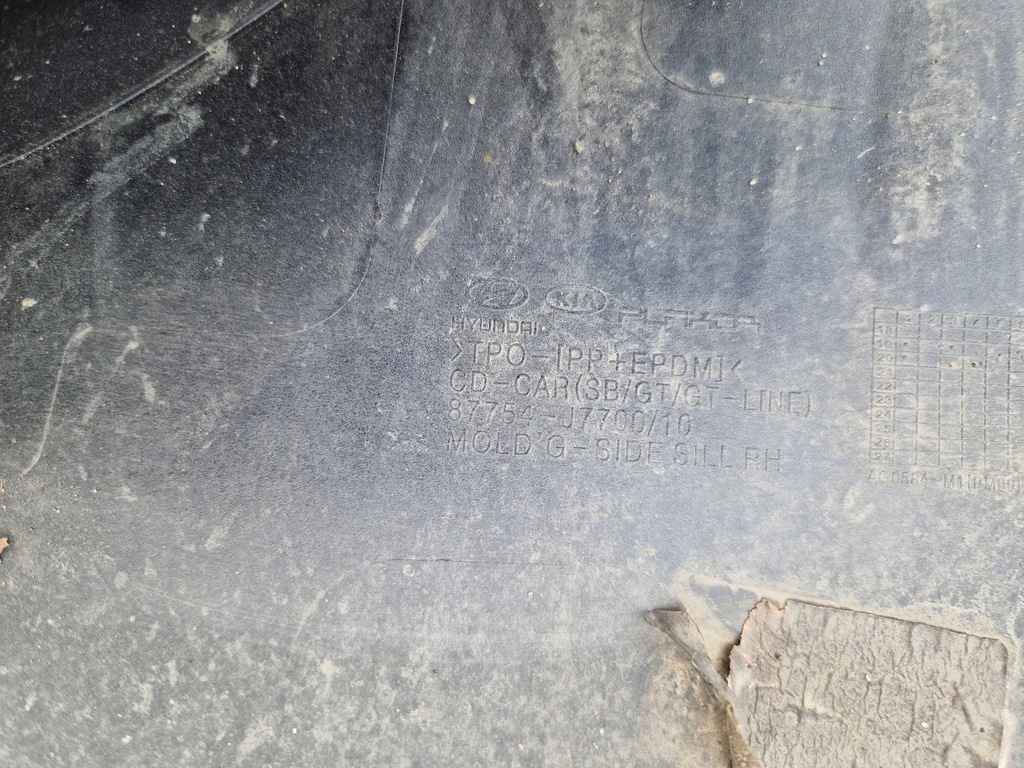 фото №7, Молдинг поріг права kia ceed iii proceed gt line