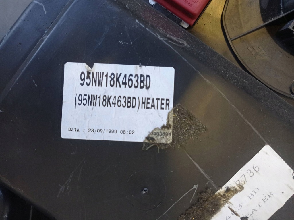 фото №6, Отопитель комплект vw sharan i 95nw18754 95nw18456