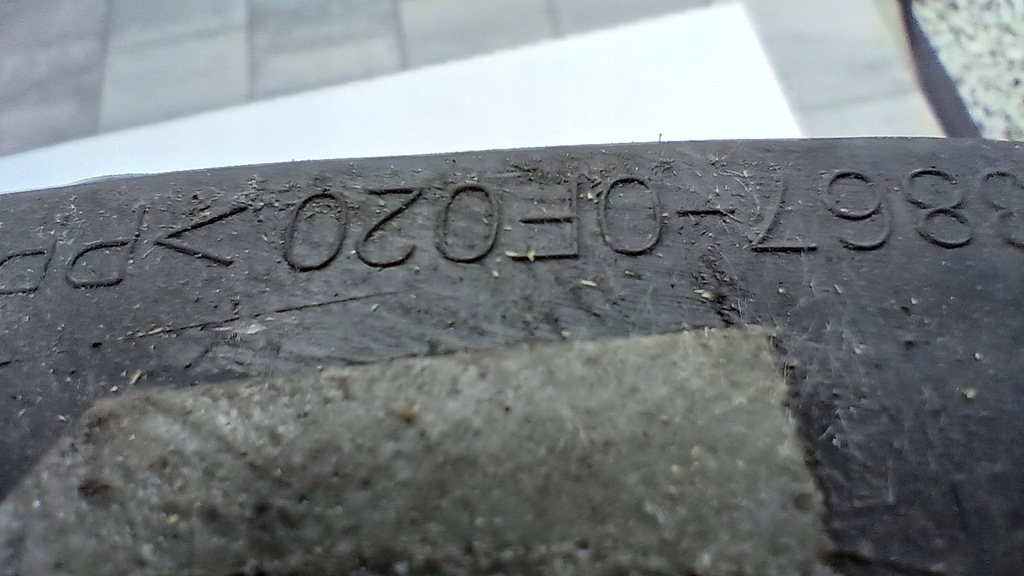 фото №9, Завершение жабо левая toyota verso 2009-2018 53867-0f020