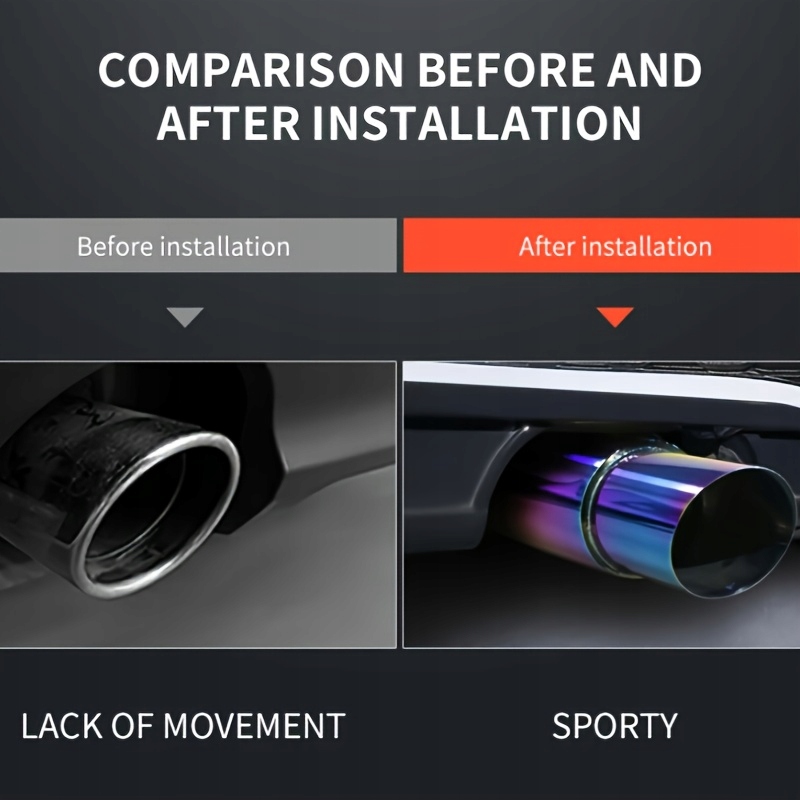 фото №8, Гасник труби випускної автомобіля, пряма задня труба вихлопна, частина modyfi