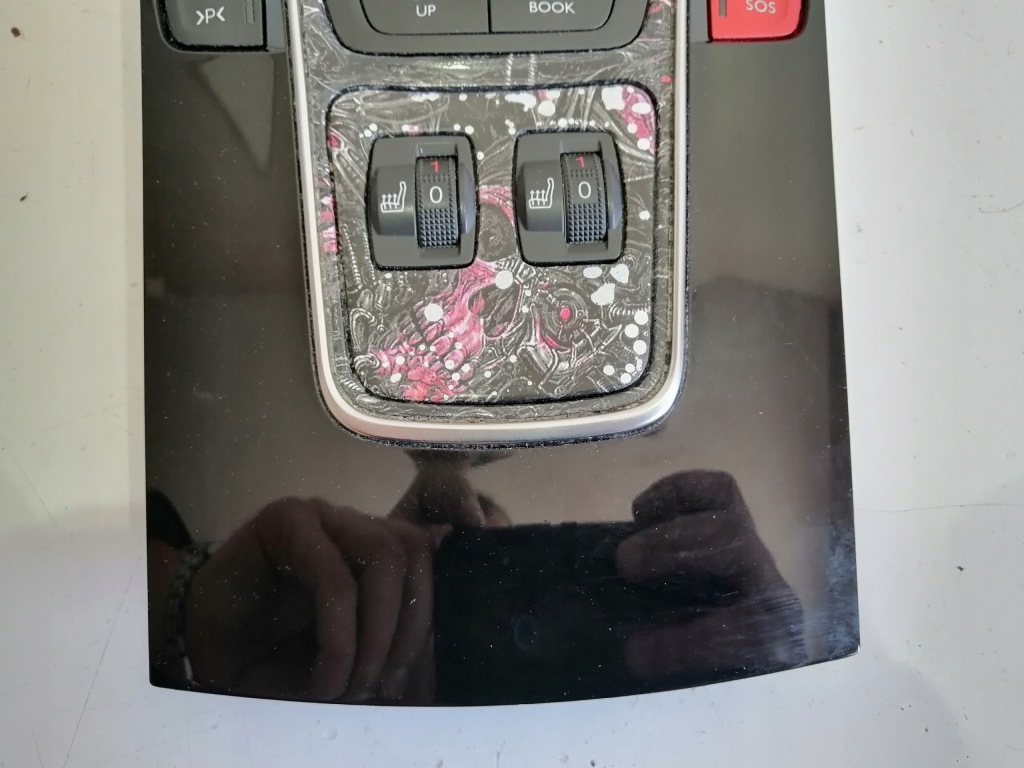 фото №3, Peugeot 508 rxh панель управление рамка туннель