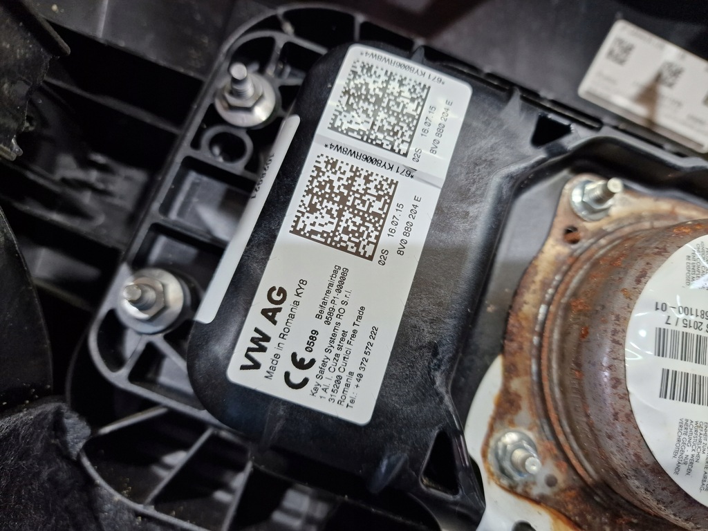 фото №8, Консоль приборная панель приборная панель audi a3 8v