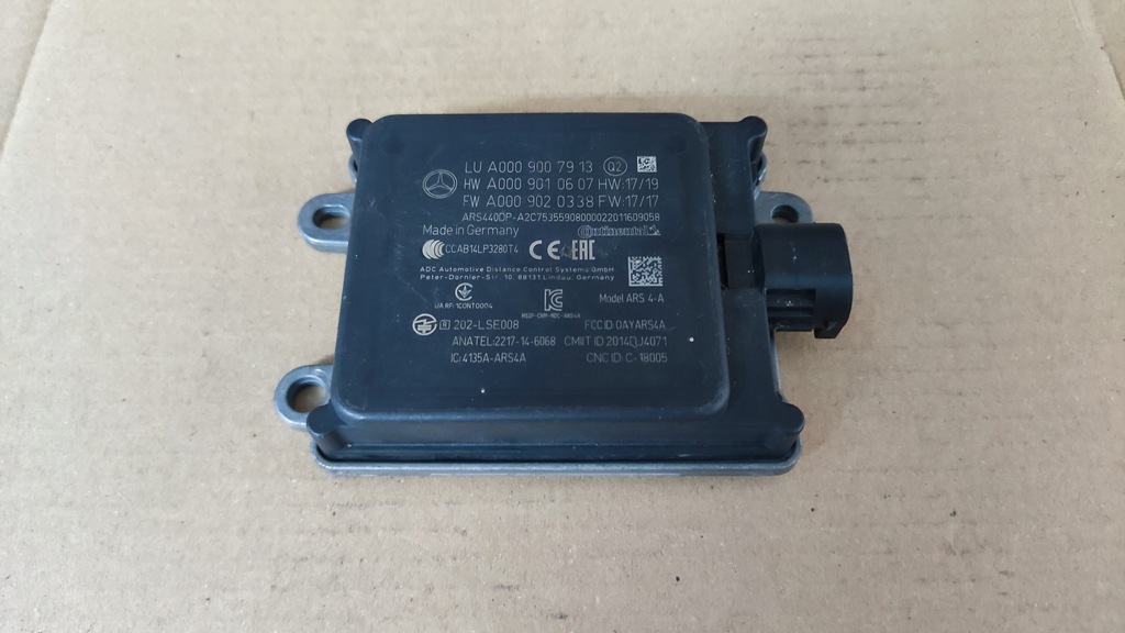 фото №1, Mercedes e 213 c 205 distronic радар 0009007913