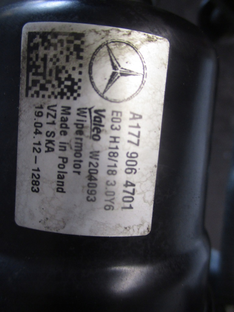 фото №8, Механизм дворник перед a1779064701 mercedes w177 18-22 r.