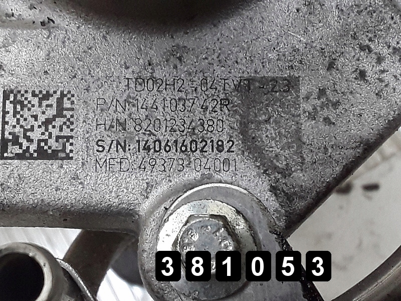 Купить 2013 dacia sandero турбина турбонагнетателя .9tp 144103742r td02h204tvt23