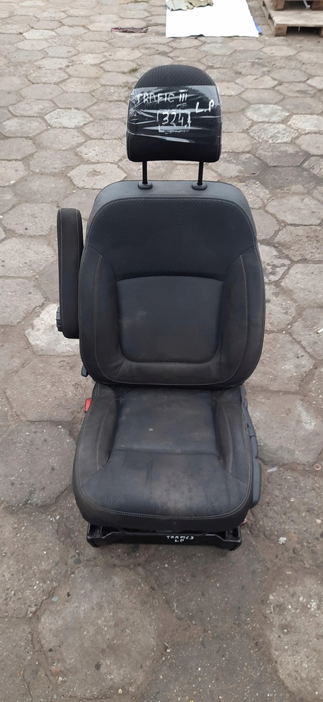 фото №1, Сидіння лівий перед водія renault trafic iii