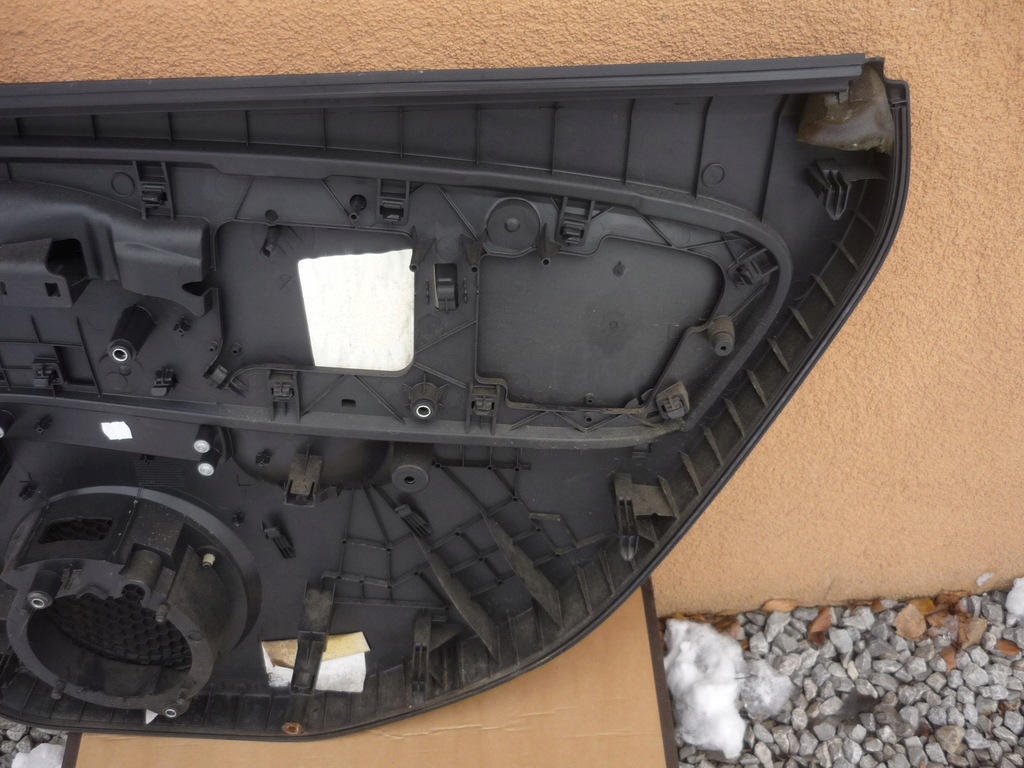 фото №9, Обшивка обивка дверь левый задняя seat leon ii хороший bordowy