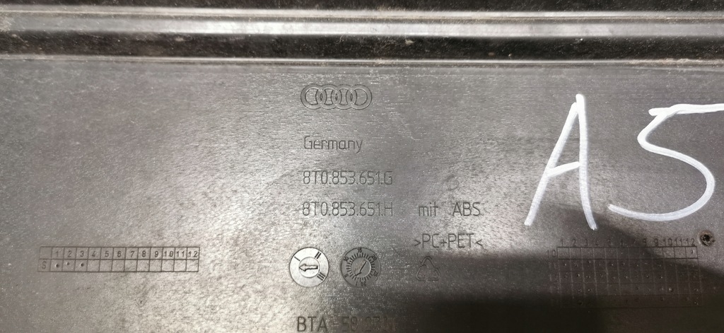фото №8, Audi a5 8t 8t0 решётка радиатора решётка радиатора 8t0853651g