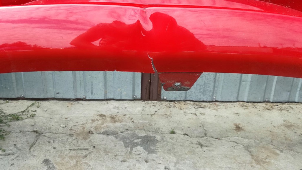 фото №7, Бампер задний hyundai coupe ii красный 02-06