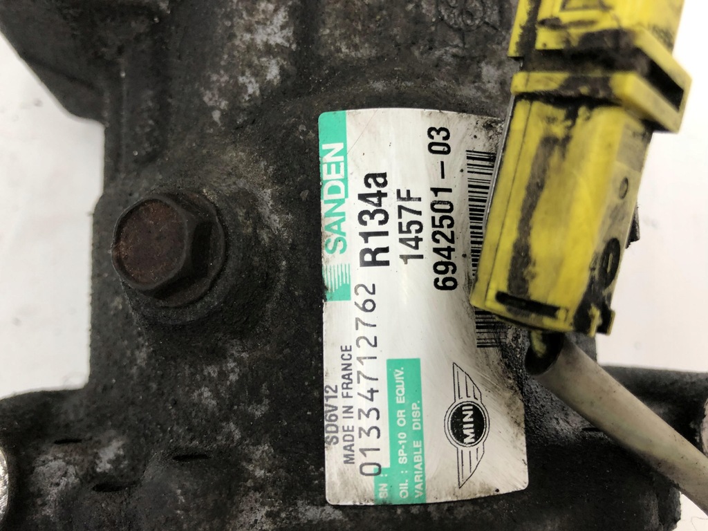 фото №5, Компресор кондиціонера 6942501 mini cooper r56 1.6