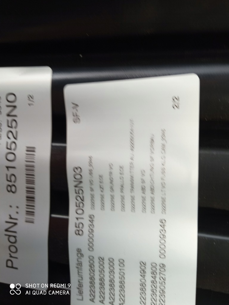 фото №14, Mercedes-benz оригинальный номер a2238802600 бампер передний