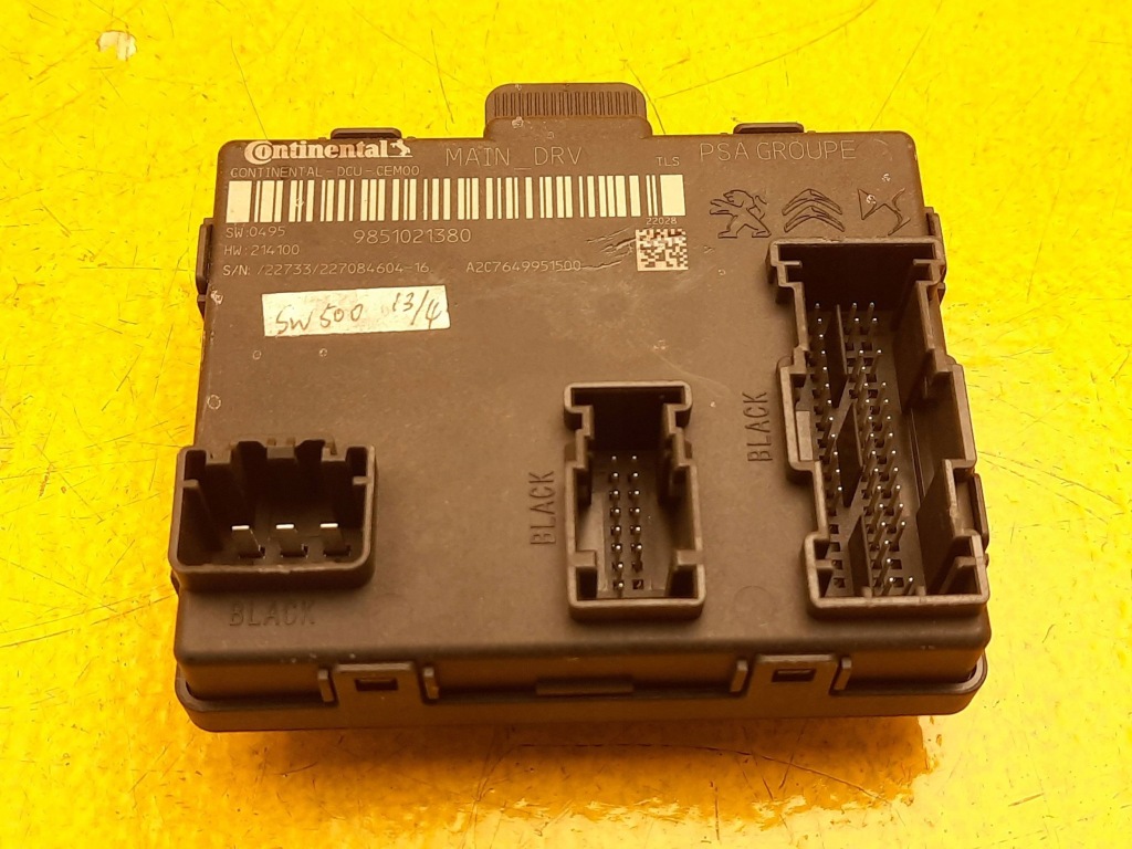 Купити Citroen c5 x модуль блок керування двері 9851021380 22r.