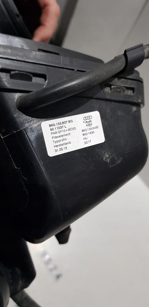 фото №6, Корпус фильтра воздуха audi a4 b8 8k0133837bg