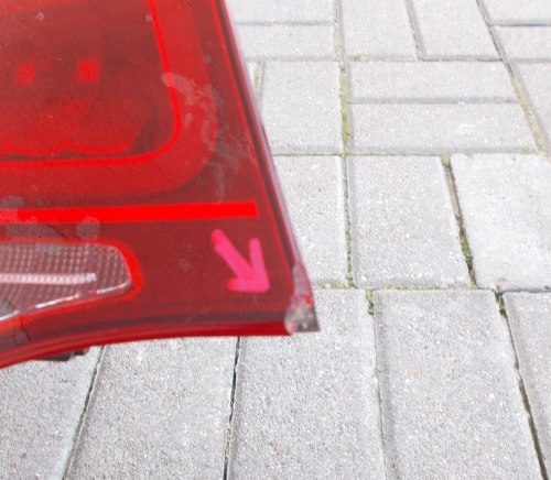 Фара левая задняя mercedes glc купе w253 рестайлинг  led в Украине