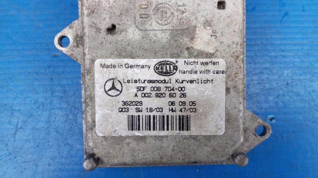 фото №12, Преобразователь модуль поворота a0028206026 mercedes w164 w211 w219 742847-00