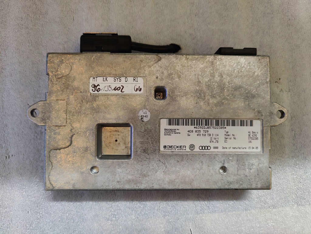 фото №1, Audi a6 s6 c5 4b 2002 блок mmi