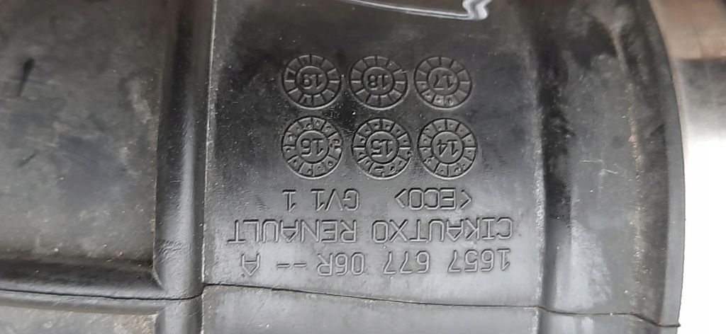 фото №7, Шланг wąż труба воздуха turbo 1.2tce renault megane iv 165767706r