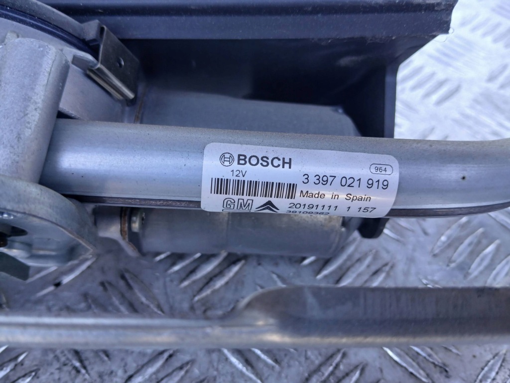 фото №5, Citroen c3 aircross механизм моторчик дворник передний 3397021919 19r