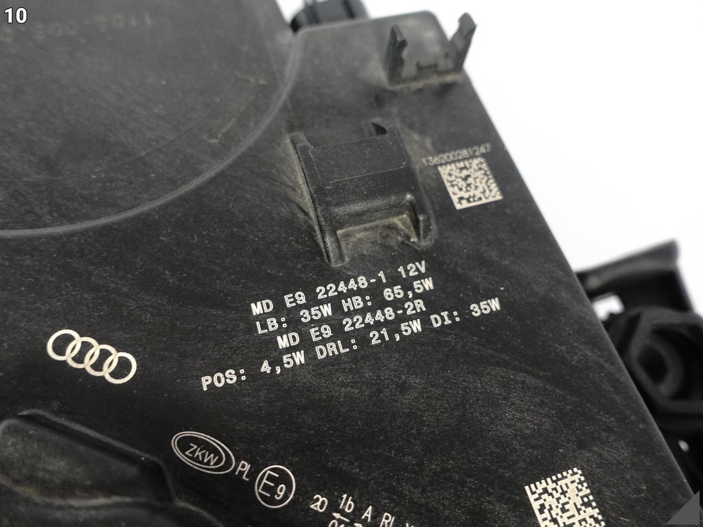 фото №11, Audi q7 sq7 ii 4m0 lift 19- лампа full led matrix права перед europa 040c
