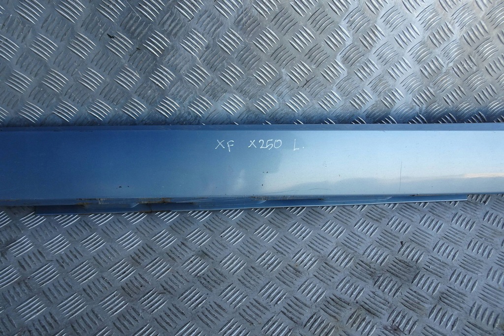 фото №5, Jaguar xf x250 sedan молдинг порог левая 07-