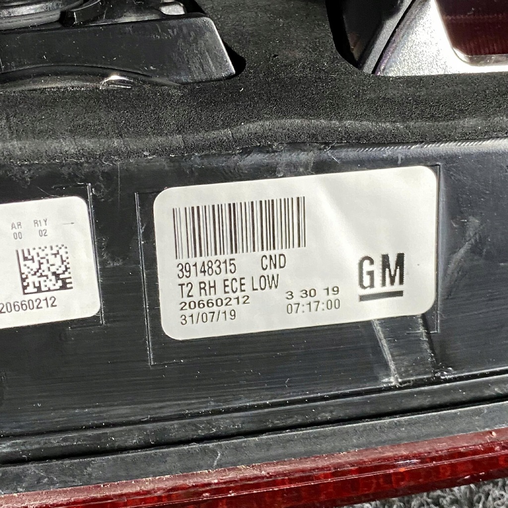 фото №7, Opel insignia b лампа ліва задня комплект