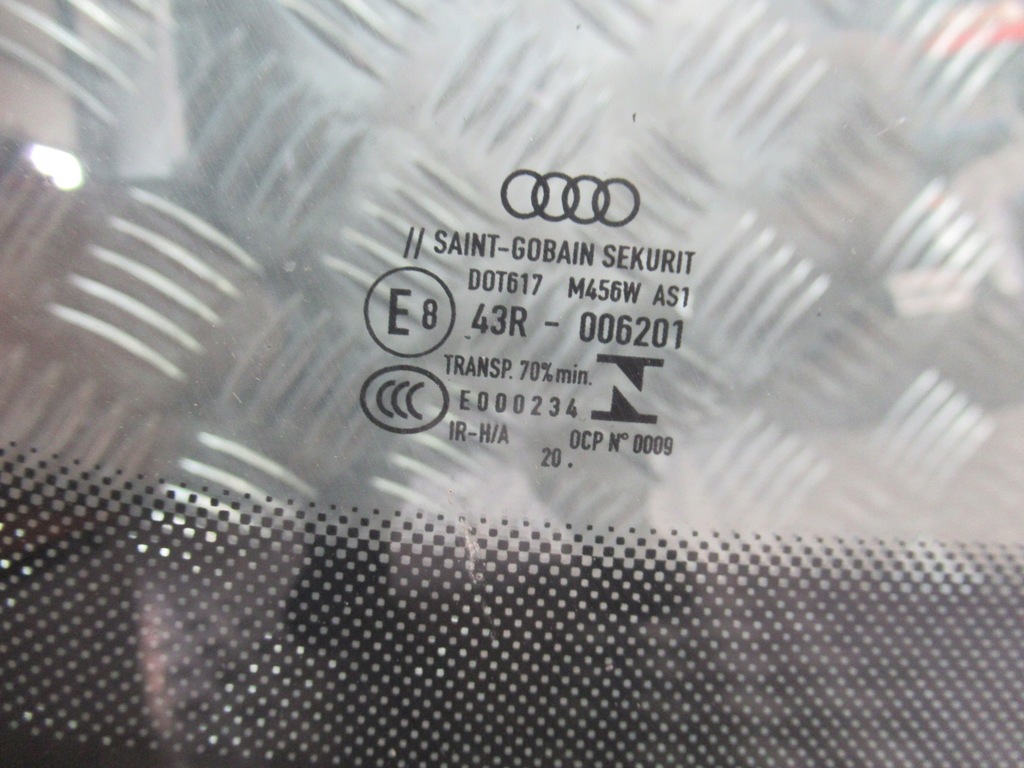 фото №6, Стекло лобовое a5 8w датчик камера оригинал 20