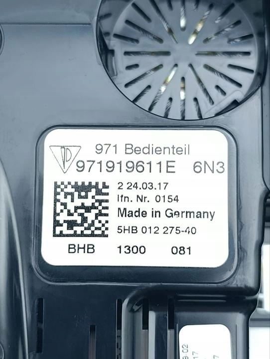 Переключатель термический, вентилятор радиатора porsche panamera 2017 971919611 Оригинал