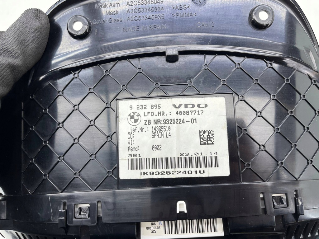 Bmw f33 панель приборів бензин європа head up sport 9232895 9325224 Зі Шроту