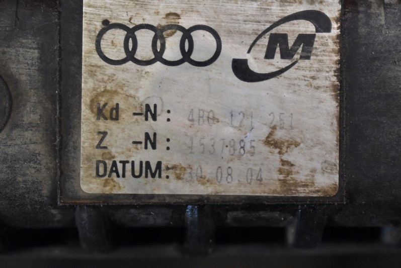 фото №12, Радиатор wody audi a6 c5 2.5 tdi 163 km 01-04