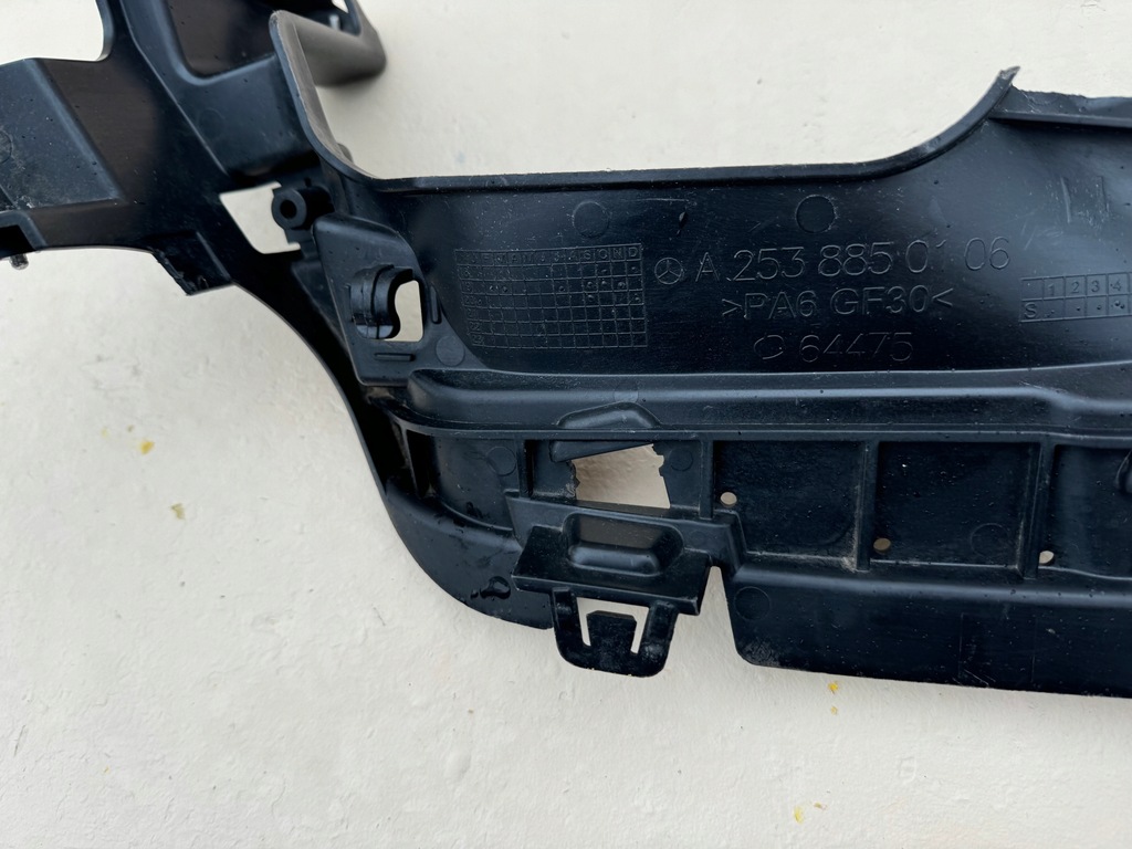 фото №10, Mercedes glc w253 x253 18r- направляющая кронштейн бампера левый задняя a2538850106