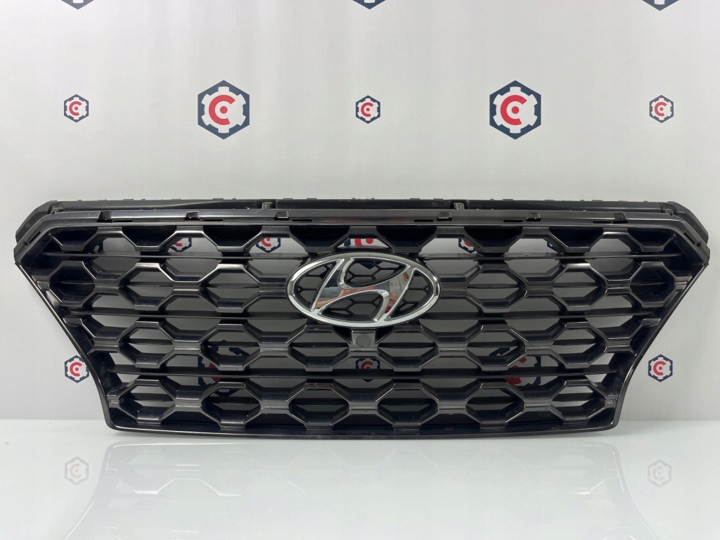 фото №1, Решётка радиатора решётка радиатора hyundai santa fe iv