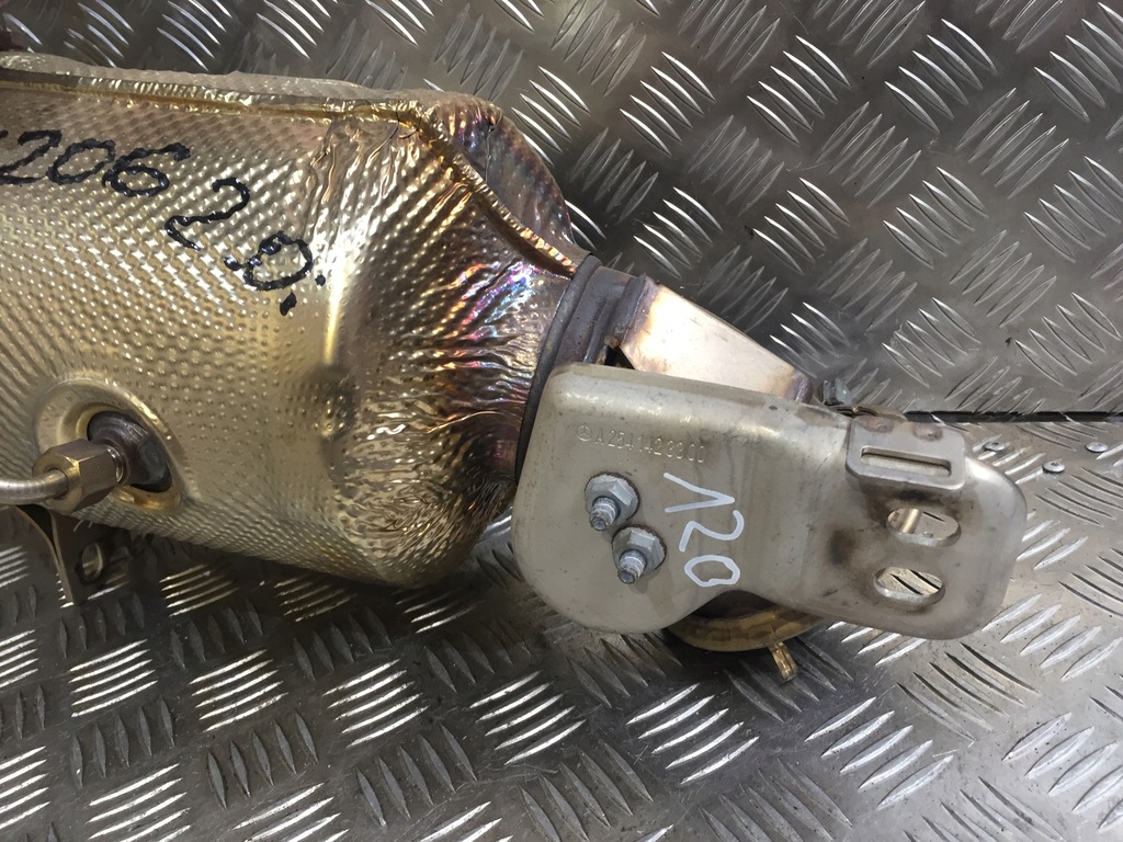 фото №5, Mercedes c-klasa w206 катализатор a2541405800 kt0416 kt0427