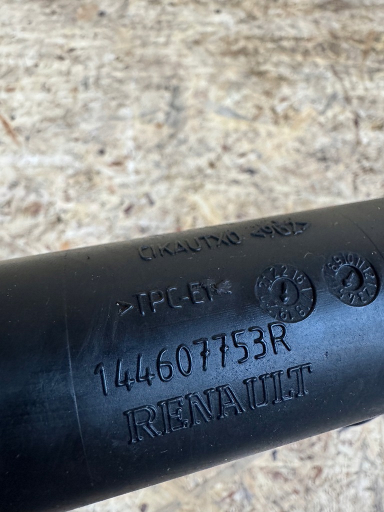 фото №4, Шланг труба интеркулер renault scenic iv megane iv 1.3 tce 144607753r
