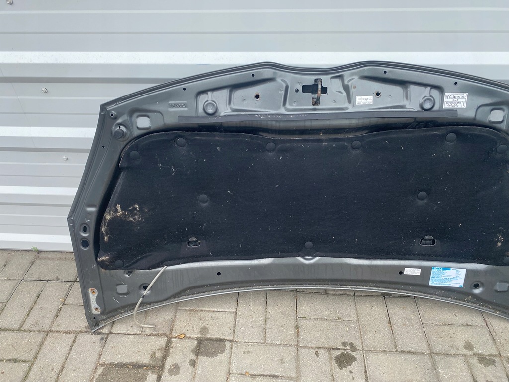 фото №10, Капот крышка двигателя toyota corolla verso ii eu