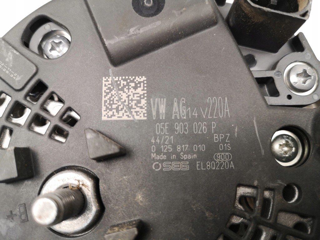 фото №6, Vw t6 multivan caravelle генератор 05e903026p