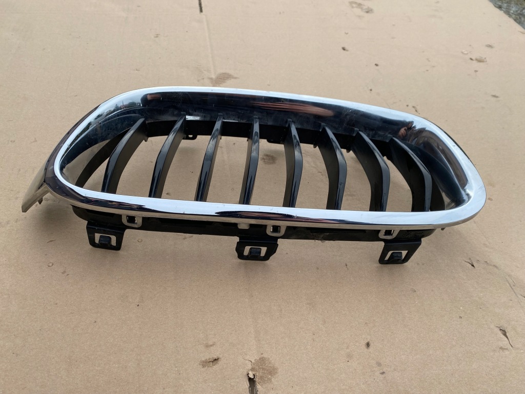 фото №6, Bmw 3 f30 f31 решітка радіатора решітка бампера ліва хром 8748013 оригінал