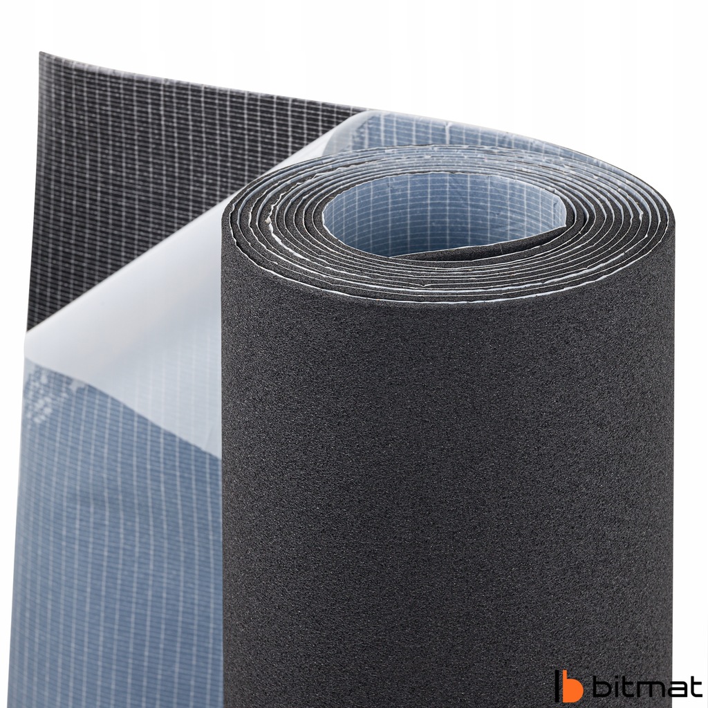 фото №9, Пена kauczukowa pochłaniająca szumy 3mm bitmat шумоизоляция дверь обшивка дверей