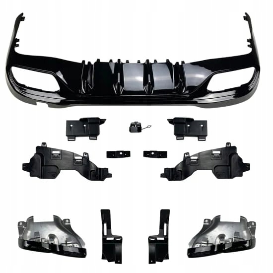 фото №11, Mercedes w206 c63 бампер + диффузор sedan / kombi