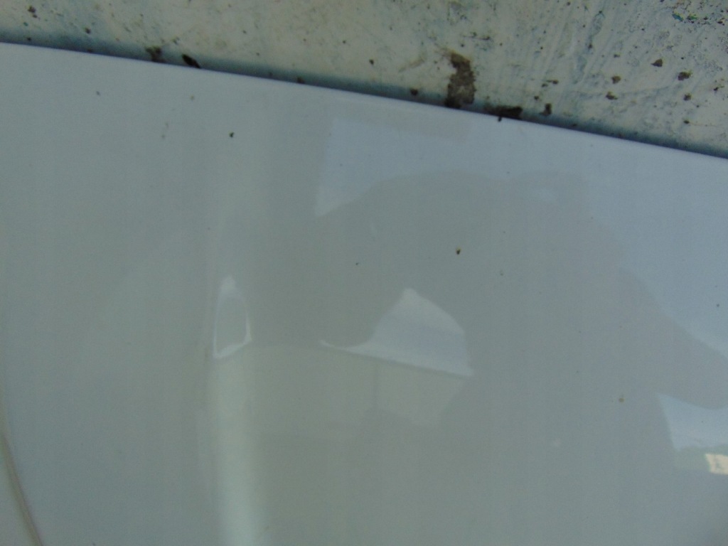 Капот кришка двигуна fiat 500 2 2007- білий демонтаж Київ