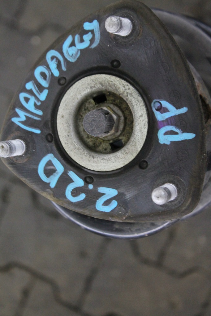 фото №6, Амортизаторна стійка поворотний кулак правий перед mazda 6 gj 2.2 d