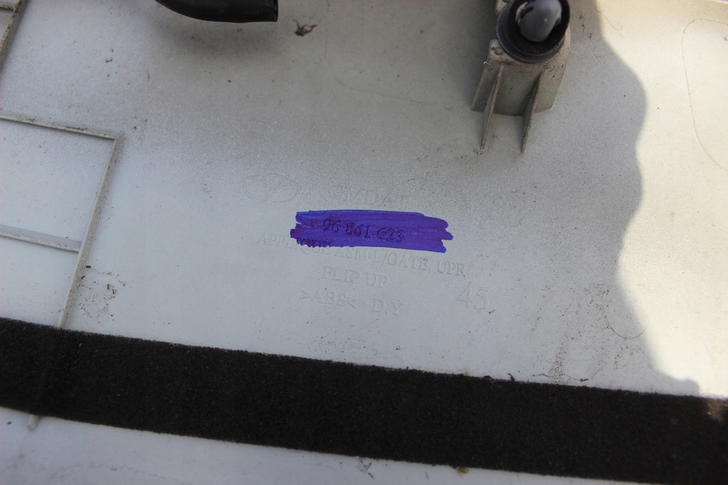 фото №7, Chevrolet captiva 2011r lift -спойлер , спойлер задній кришки gbq