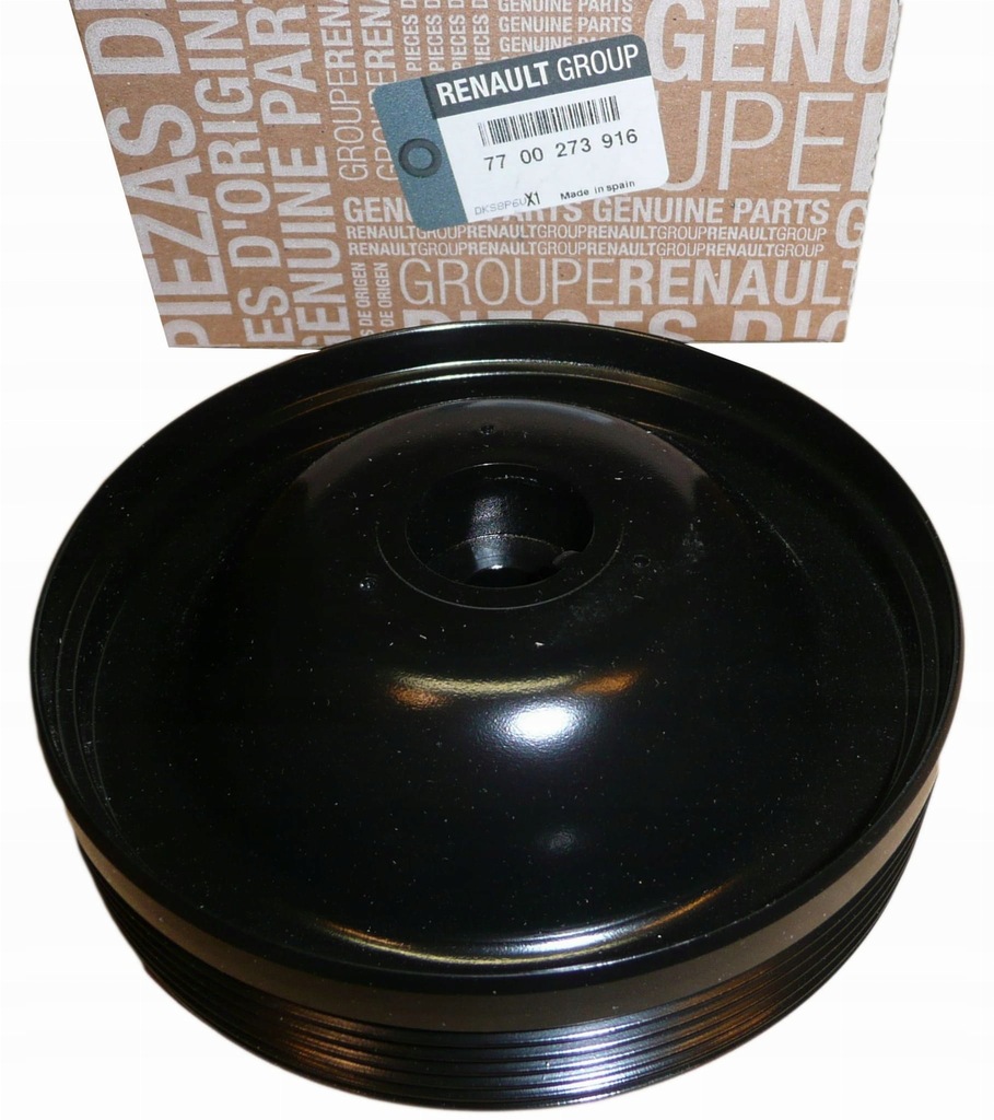 фото №1, Шкив коленчатого вала renault trafic ii laguna ii 7700273916 оригинал