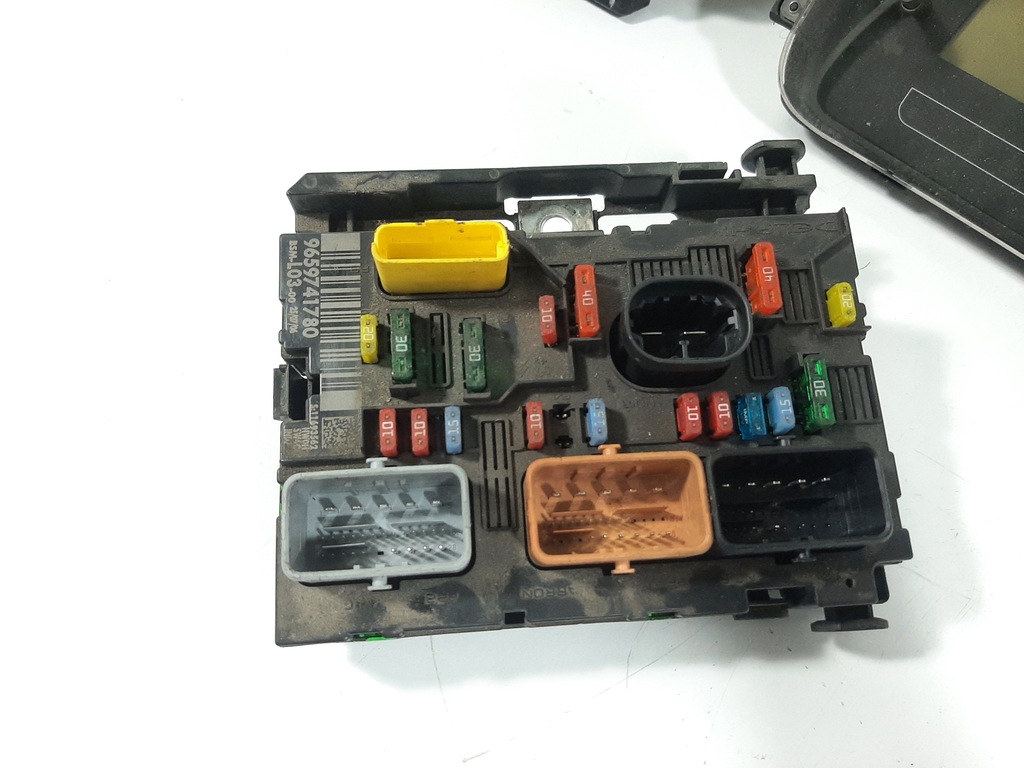 фото №9, Citroen c2 1.4hdi 09r блок управления двигателя набор 9660300280 bsi bsm kpl