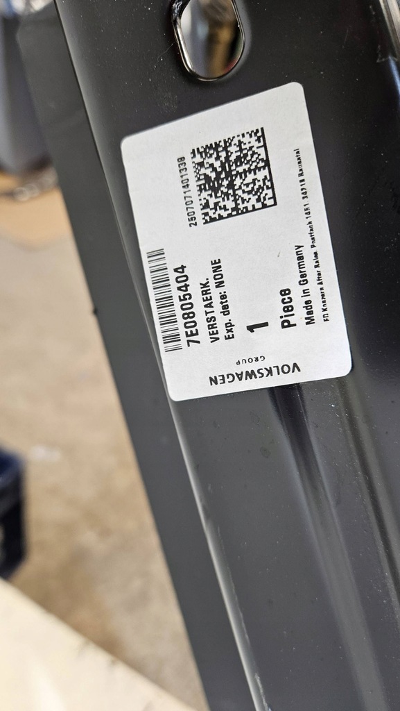 фото №8, Новый порог обшивка перед правый vw t5 t6 transporter 7e0805404