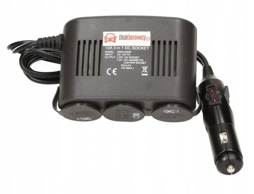 фото №13, Rozgałęziacz роз'єм прикурювача x3 з розетка прикурювача master